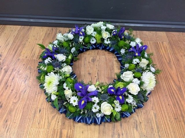 xl wreath mixed floral