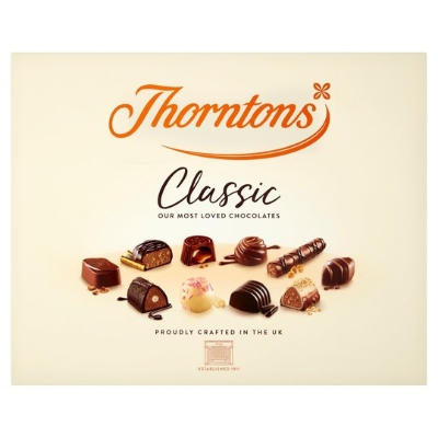 Thorntons chocolates 262g