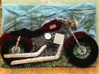 Designer motorbike tribute