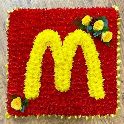 Mcdonalds logo tribute