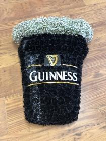 Guinness pint glass tribute