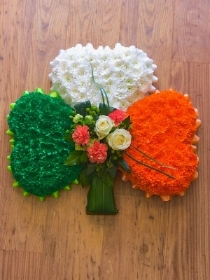 Irish flag Shamrock