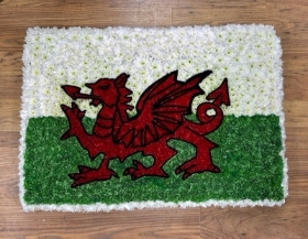 Welsh dragon flag design