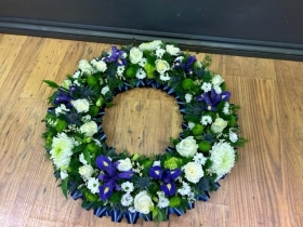 xl wreath mixed floral