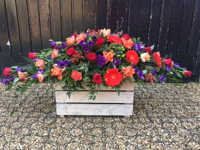 Orange & Purple Double Ended Spray