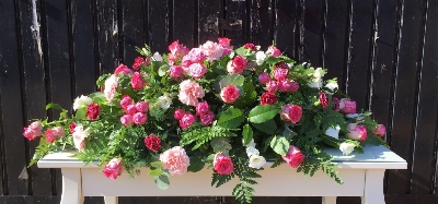 Rose & Carnation Double Ended Spray