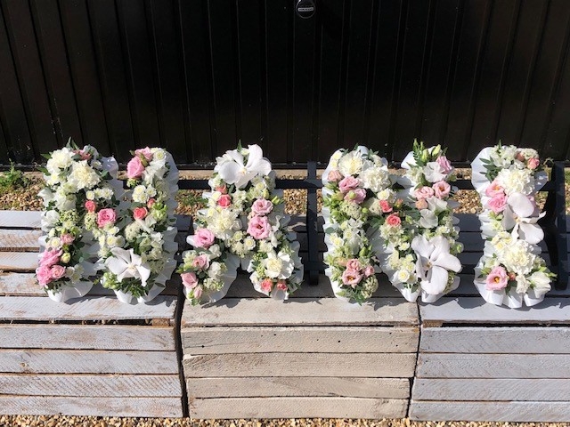 Mixed floral lettering