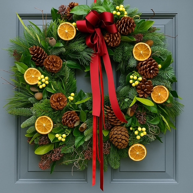 Duncombe Arms, Waresley Wreath Workshop  saturday 5th December