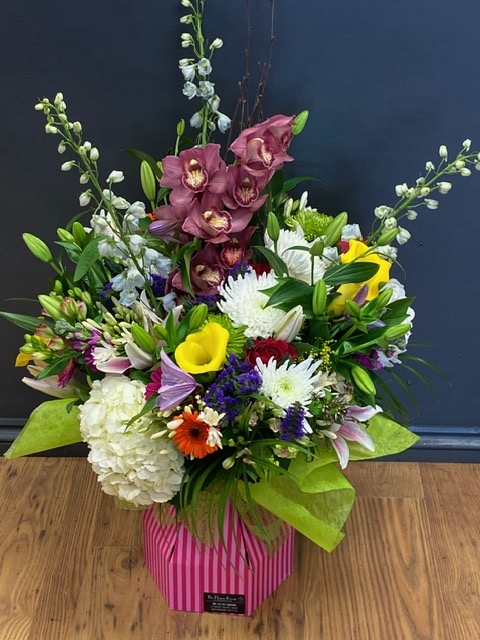 luxury florist choice box vase