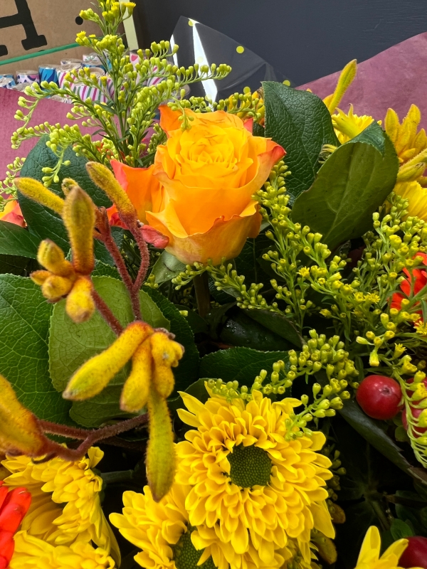 Autumn Florist Choice Aqua