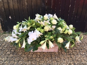 Luxury Orchid, Lily & Rose Double Ended Spray