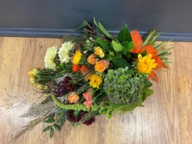 Autumnal shades tied sheaf