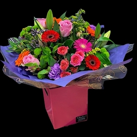 Florist Choice Bright & Colourful Aqua